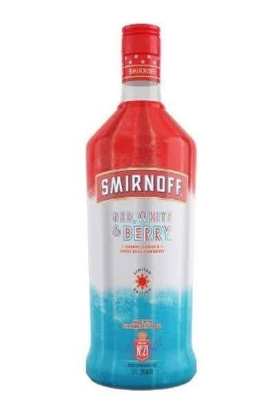 Smirnoff Red White & Berry Vodka 1.75L