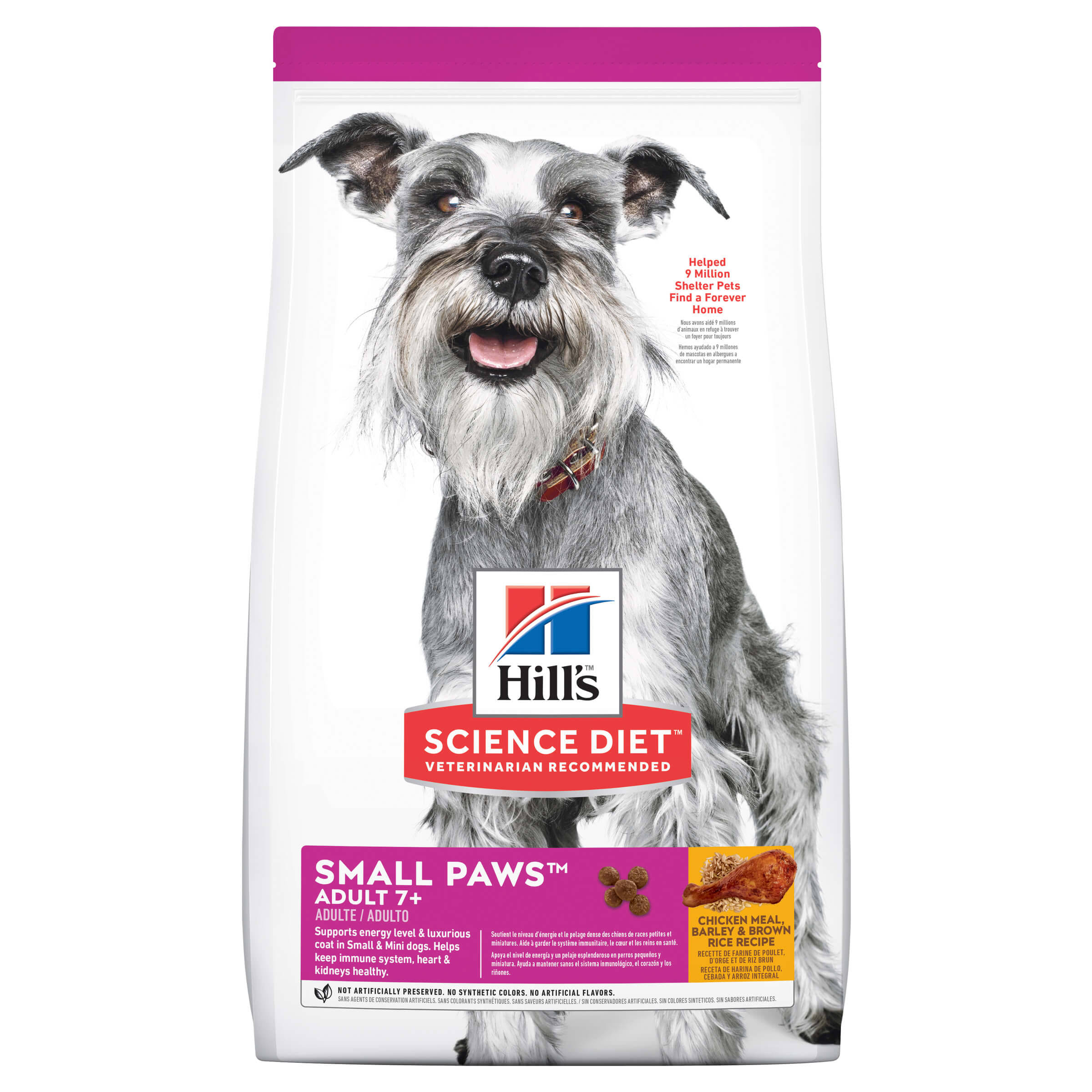 Hill's Science Diet Small & Toy Breed Adult Dog Food - Chicken Meal Rice & Barley Recipe, 15.5lb