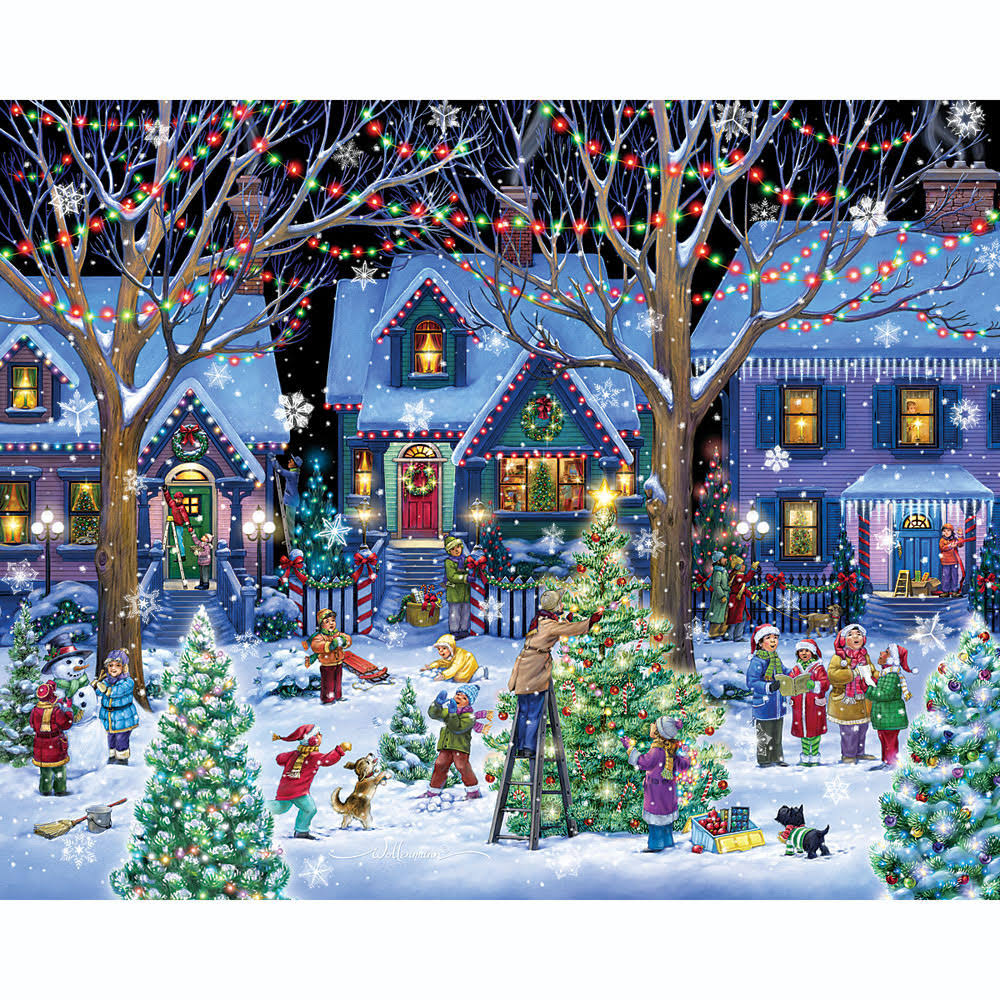 Vermont Christmas Company Christmas Cheer Jigsaw Puzzle 1000 Piece