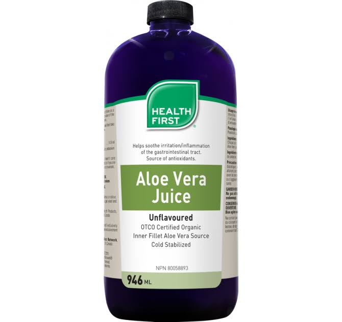 Health First Aloe Vera Juice Unflavored