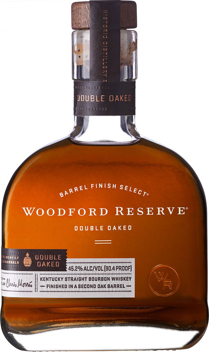 Woodford Reserve Double Oaked Bourbon, Kentucky Straight Bourbon Whiskey - 375 ml