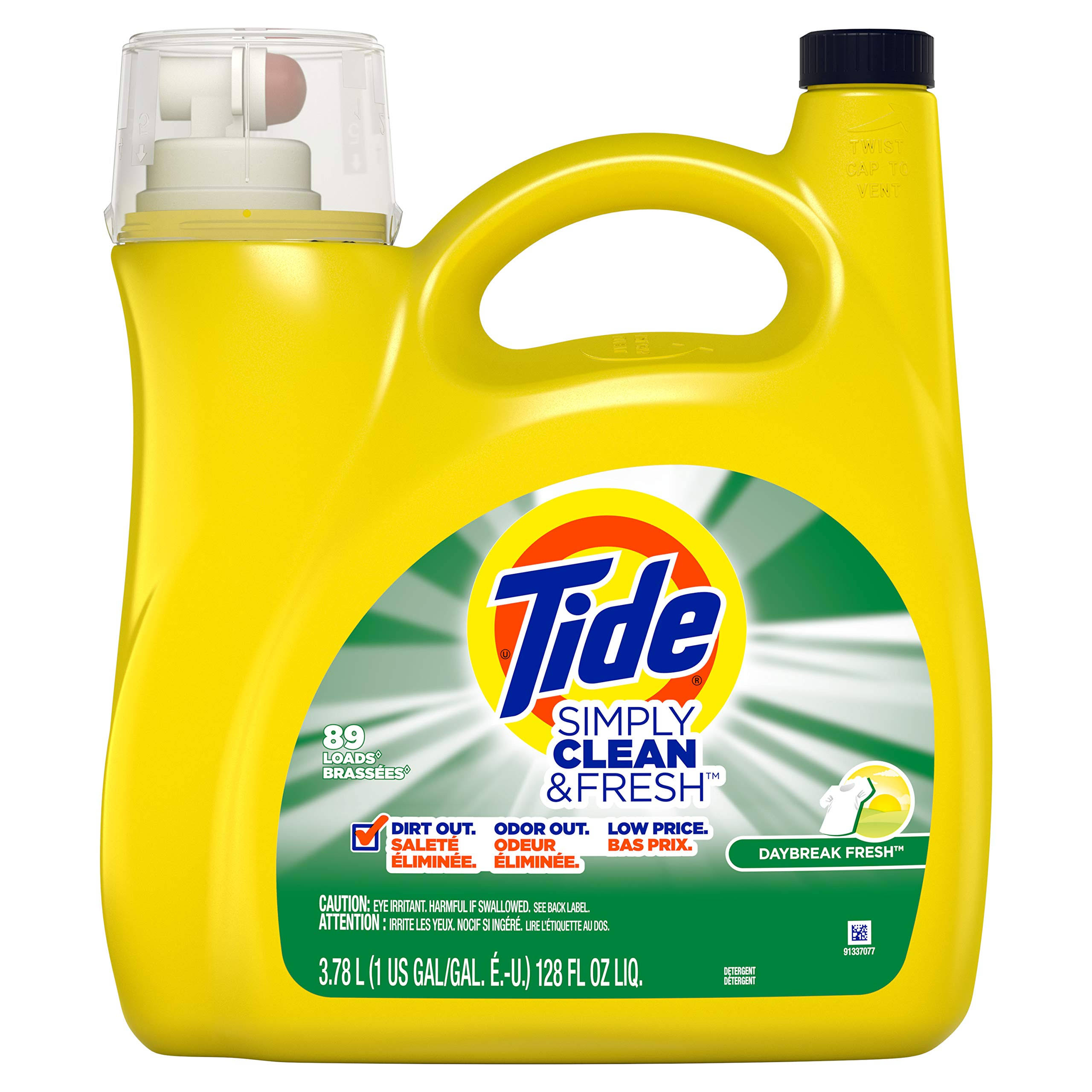 Tide Simply Clean & Fresh Detergent, Daybreak Fresh - 128 fl oz
