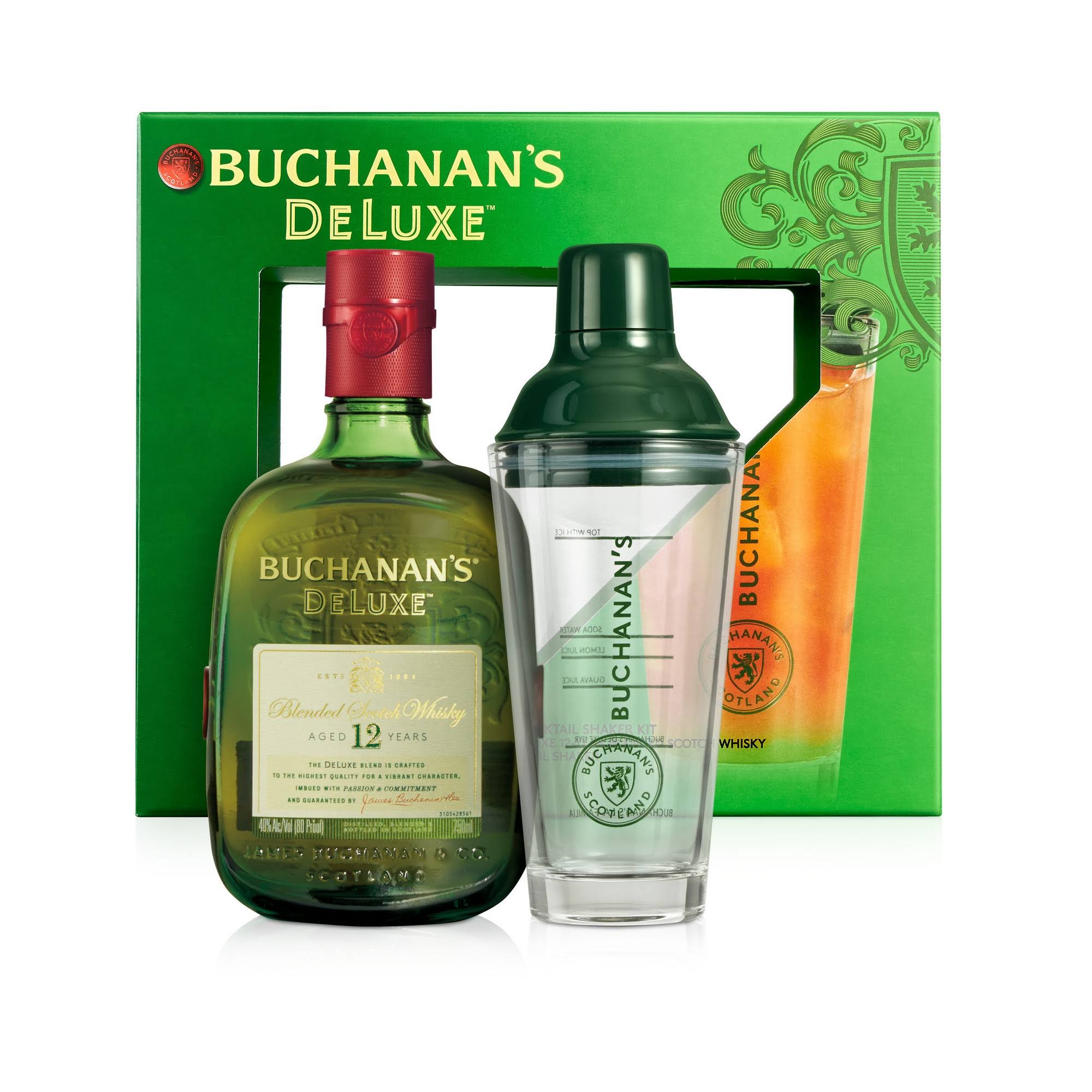 Buchanan's Deluxe with Shaker Gift Set (750 mL)