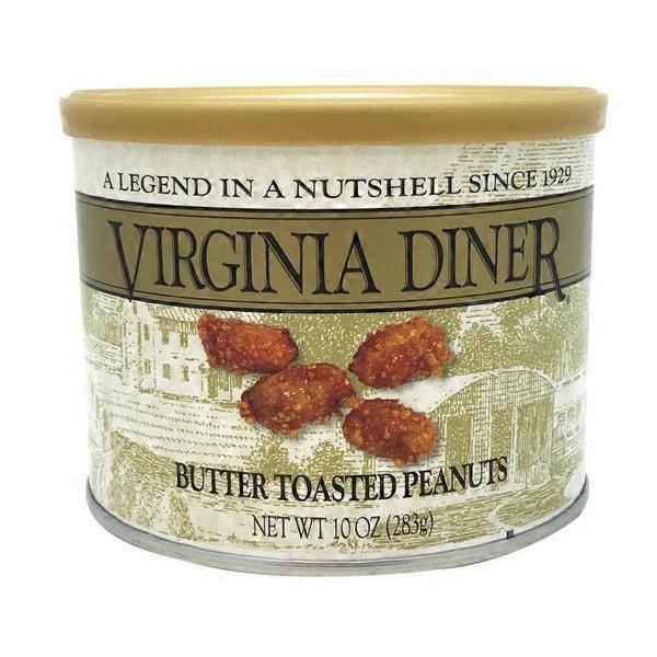 Virginia Diner Butter Toasted Virginia Peanuts Gourmet - 10oz