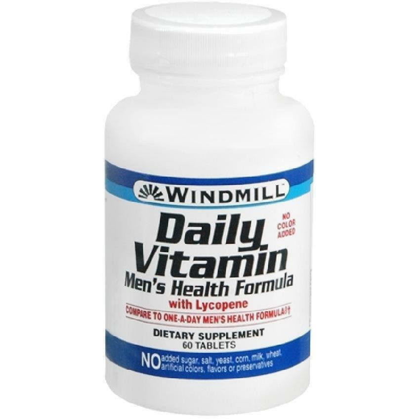 Windmill Daily Vitamin Men's Health Formula - 60 Tablets