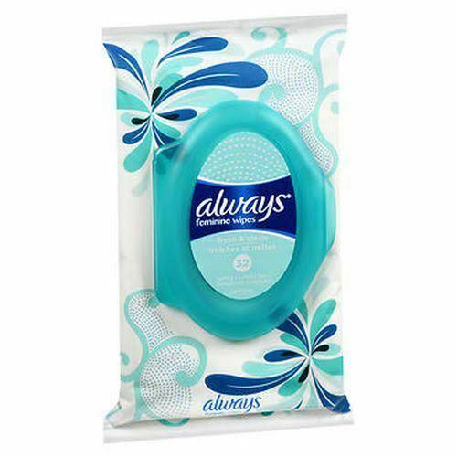 Always Feminine Wipes - Fresh and Clean Scent, 32ct