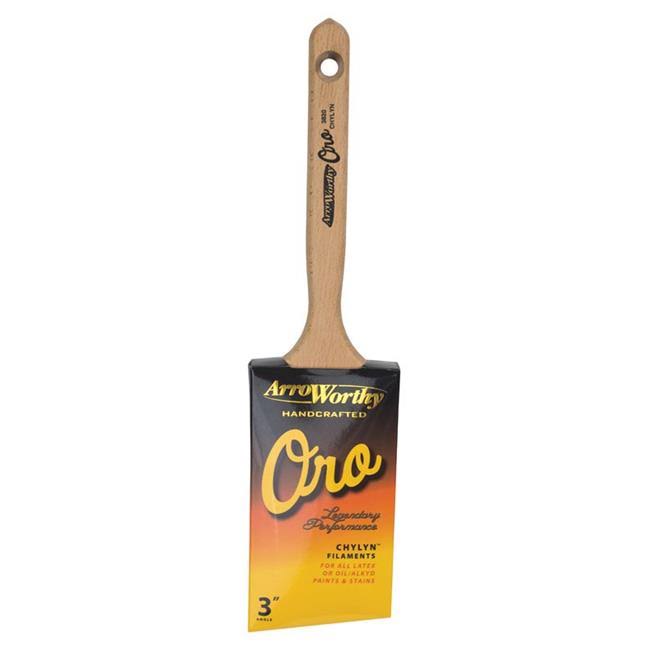 Arroworthy 1902204 Oro 1.5 In. Angle Chylyn Paint Brush Arroworthy Multicolor 3 In