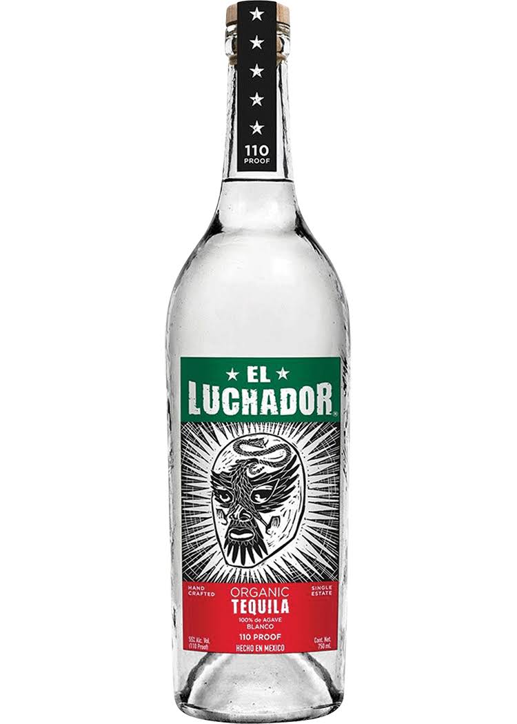 El Luchador Organic Tequila Blanco 750ml