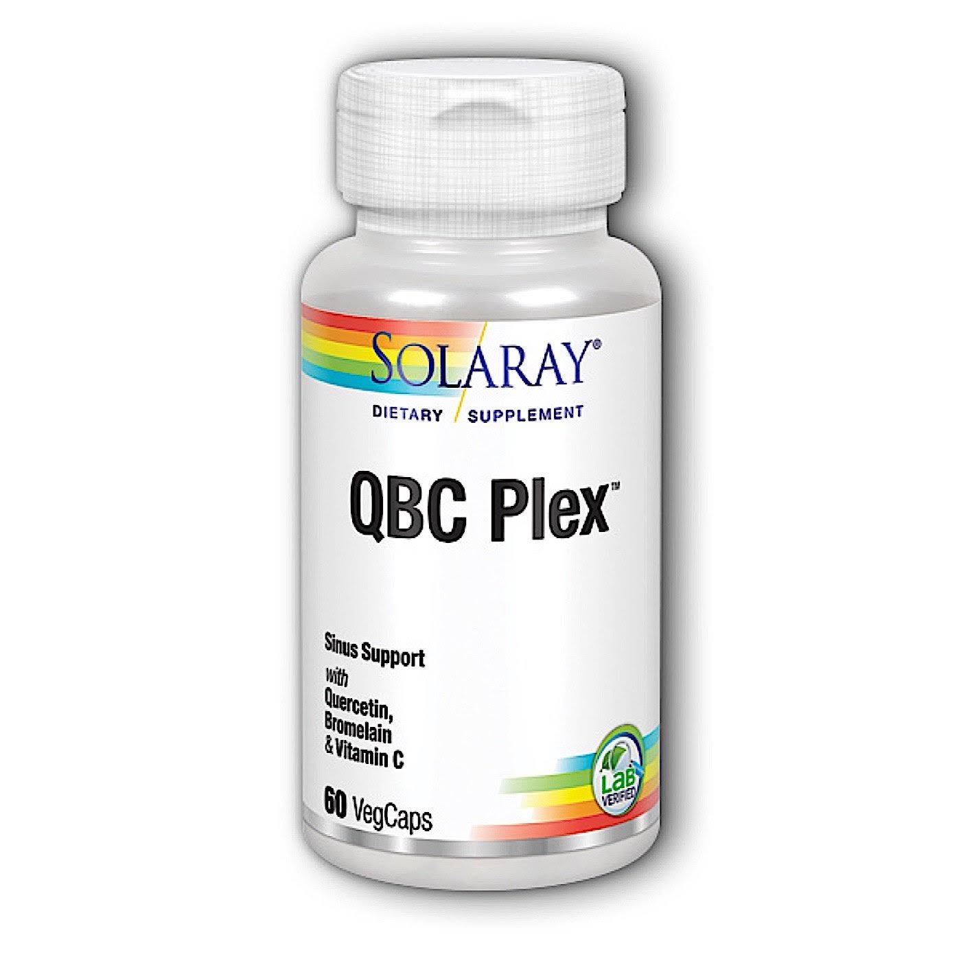 Solaray QBC Plex Dietary Supplement Capsules - 60ct