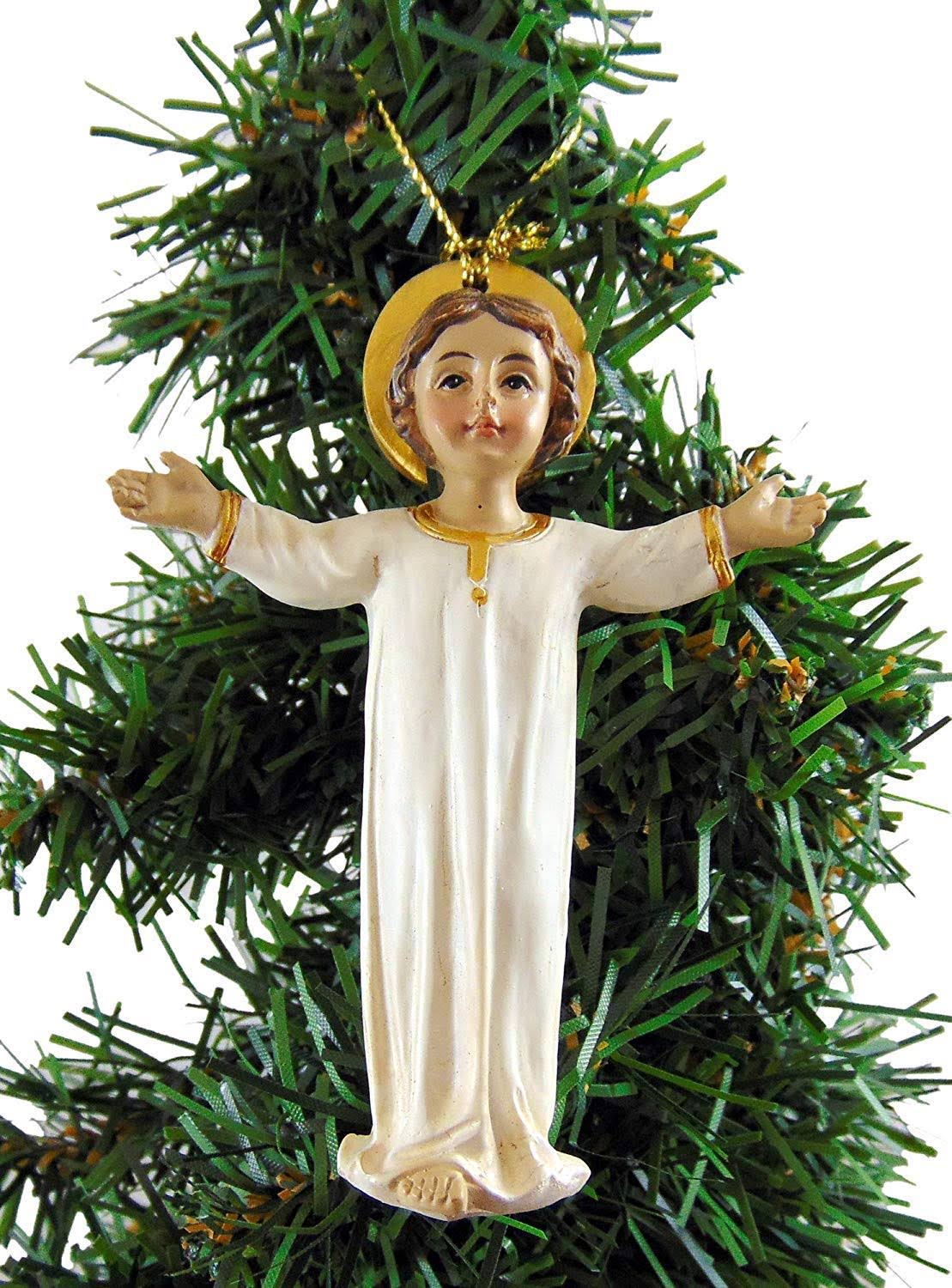 Jesus Christmas Ornament Christ Child Home Decoration, 3 3/4 inch