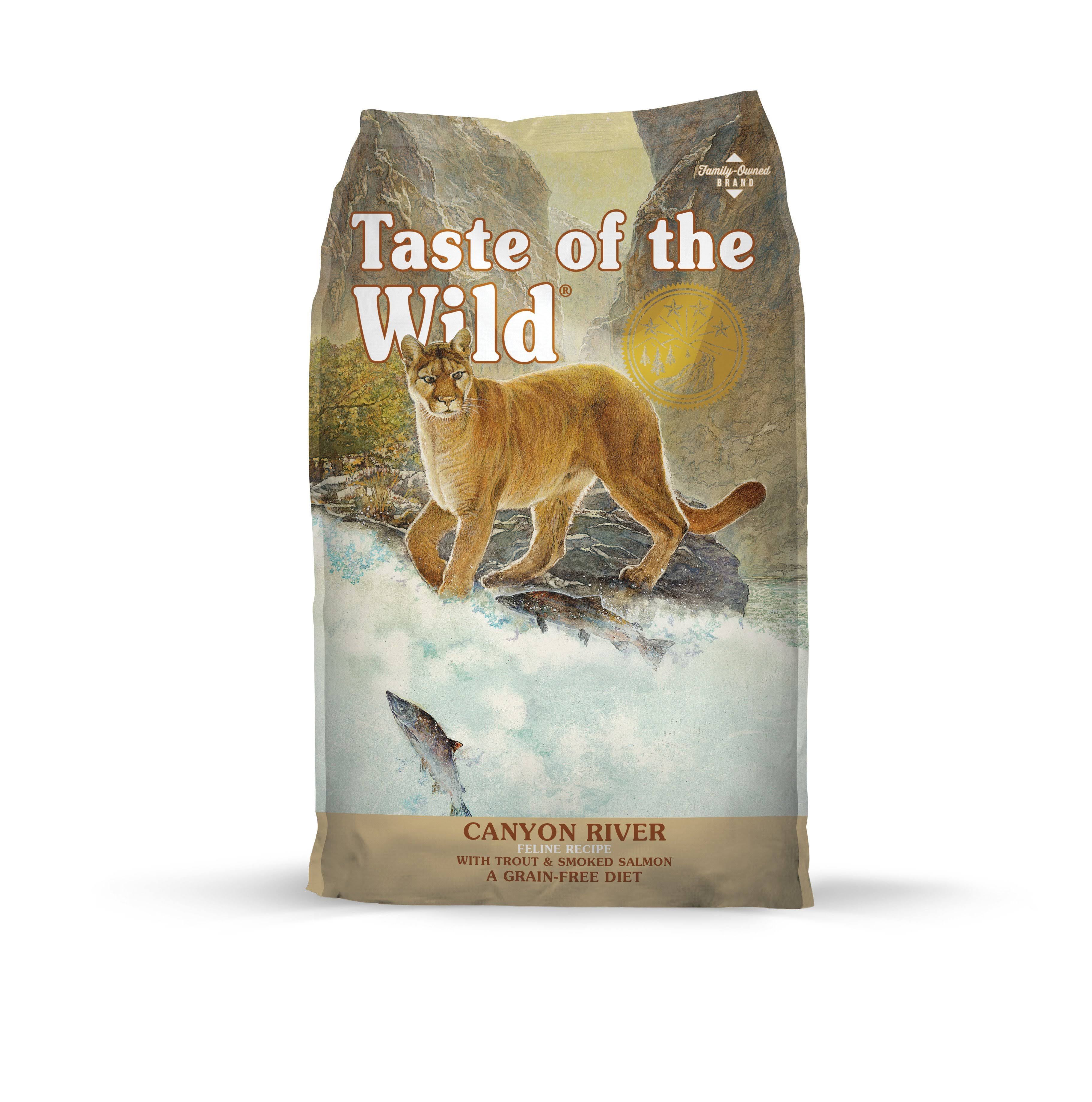 Taste of the Wild Canyon River Grain Dry Cat Food - 14lbs