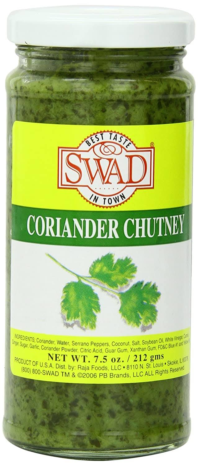 Swad Coriander Chutney - 7.5oz