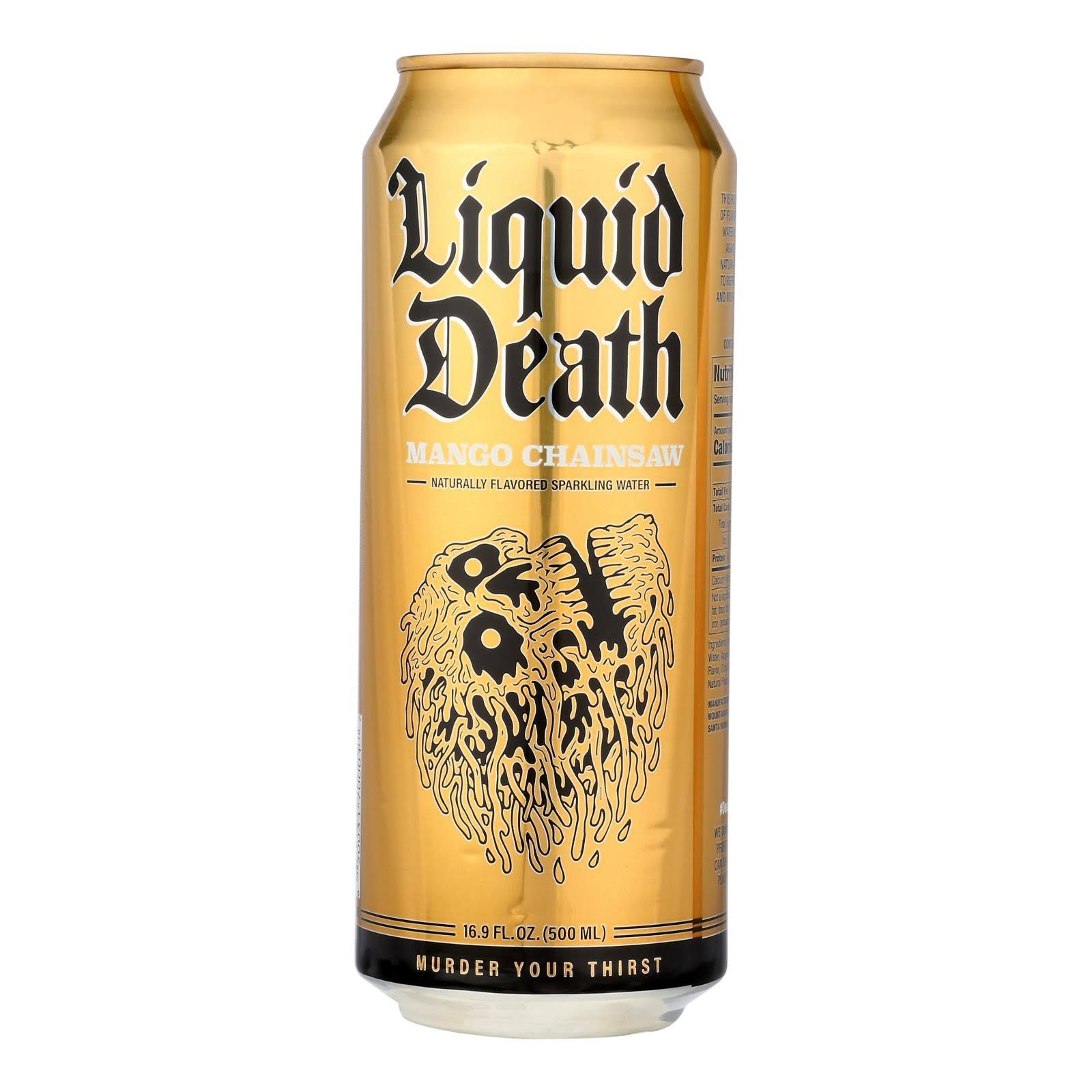 Liquid Death (Wiz Khalifa) 100% Mountain Water Mango Tallboys Can 500ml