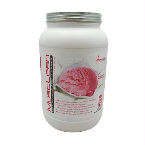 Metabolic Nutrition Musclean Sports Supplement - Strawberry Milkshake, 2.5lbs