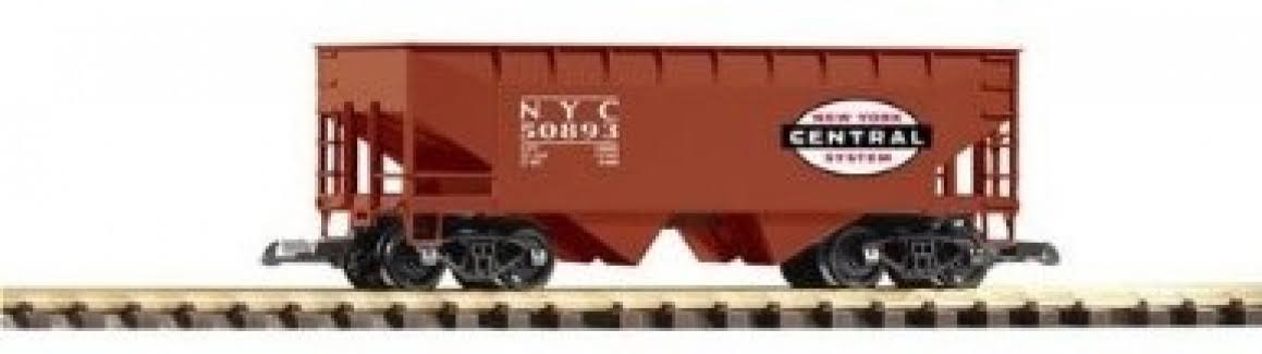 Piko 851201 G Scale Model Train NYC Offset Hopper - Mineral Red