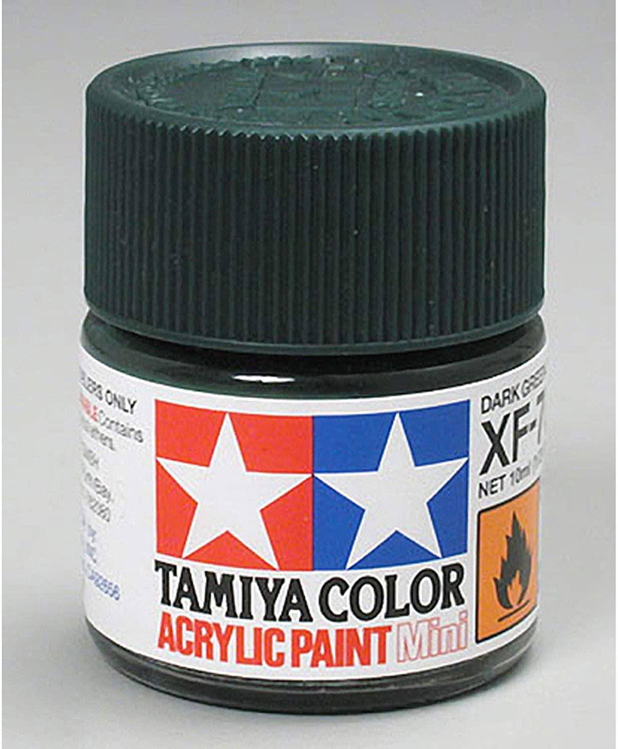 Tamiya Mini Acrylic XF-70 Dark Green 10ml