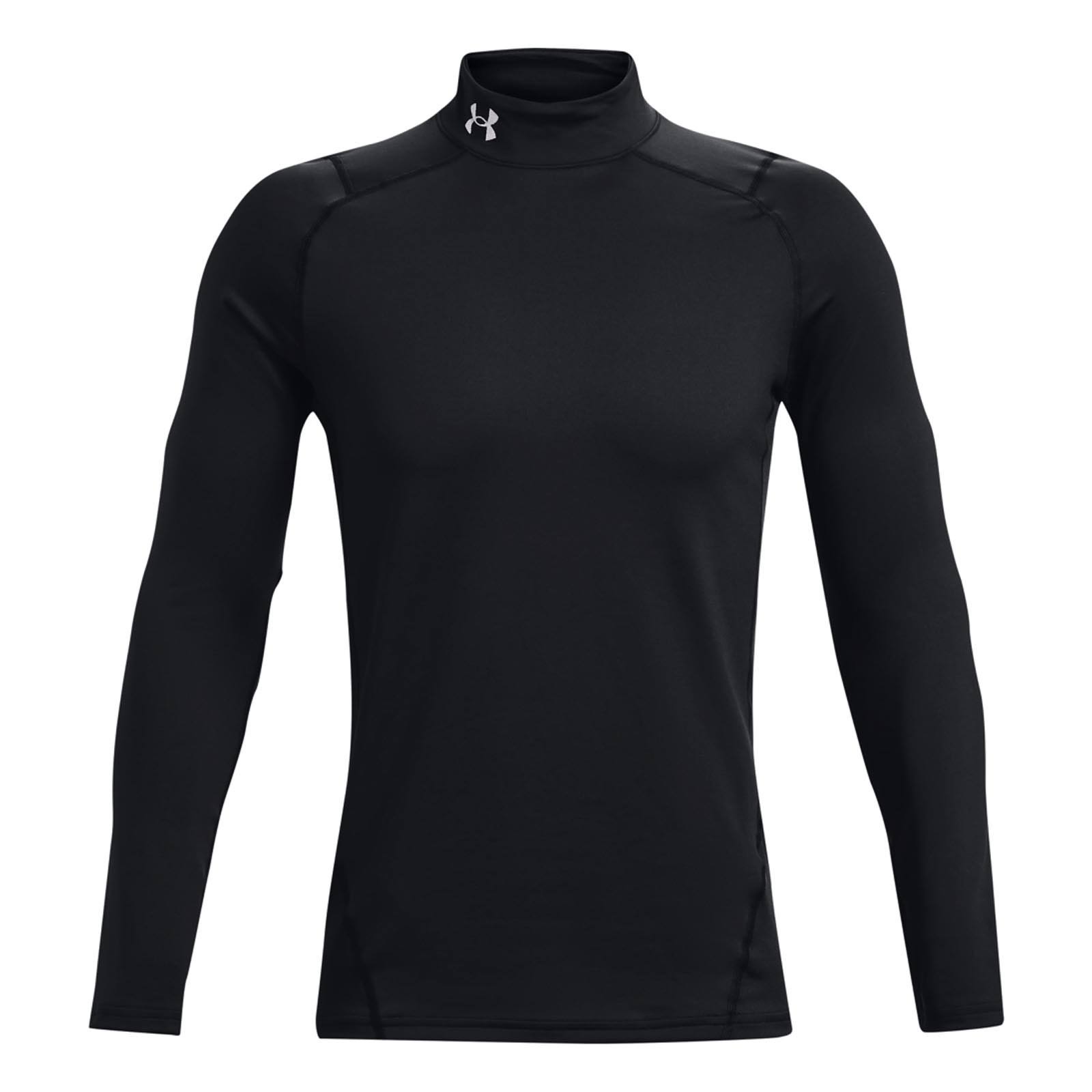 Under Armour Mens ColdGear Armour Fitted Mock - Black - 3XL