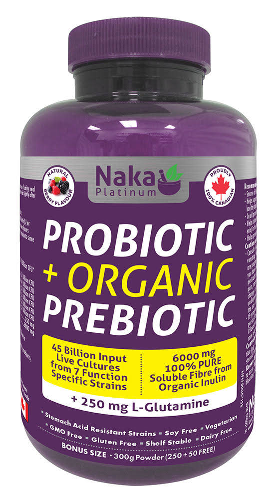 Naka Platinum Probiotic + Organic Prebiotic 300g