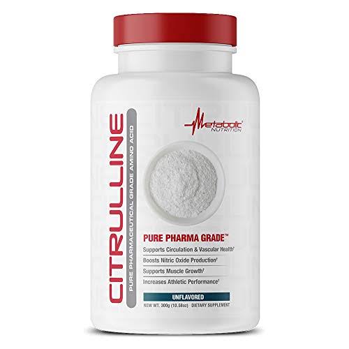 Metabolic Nutrition Citrulline Malate Unflavored Supplement