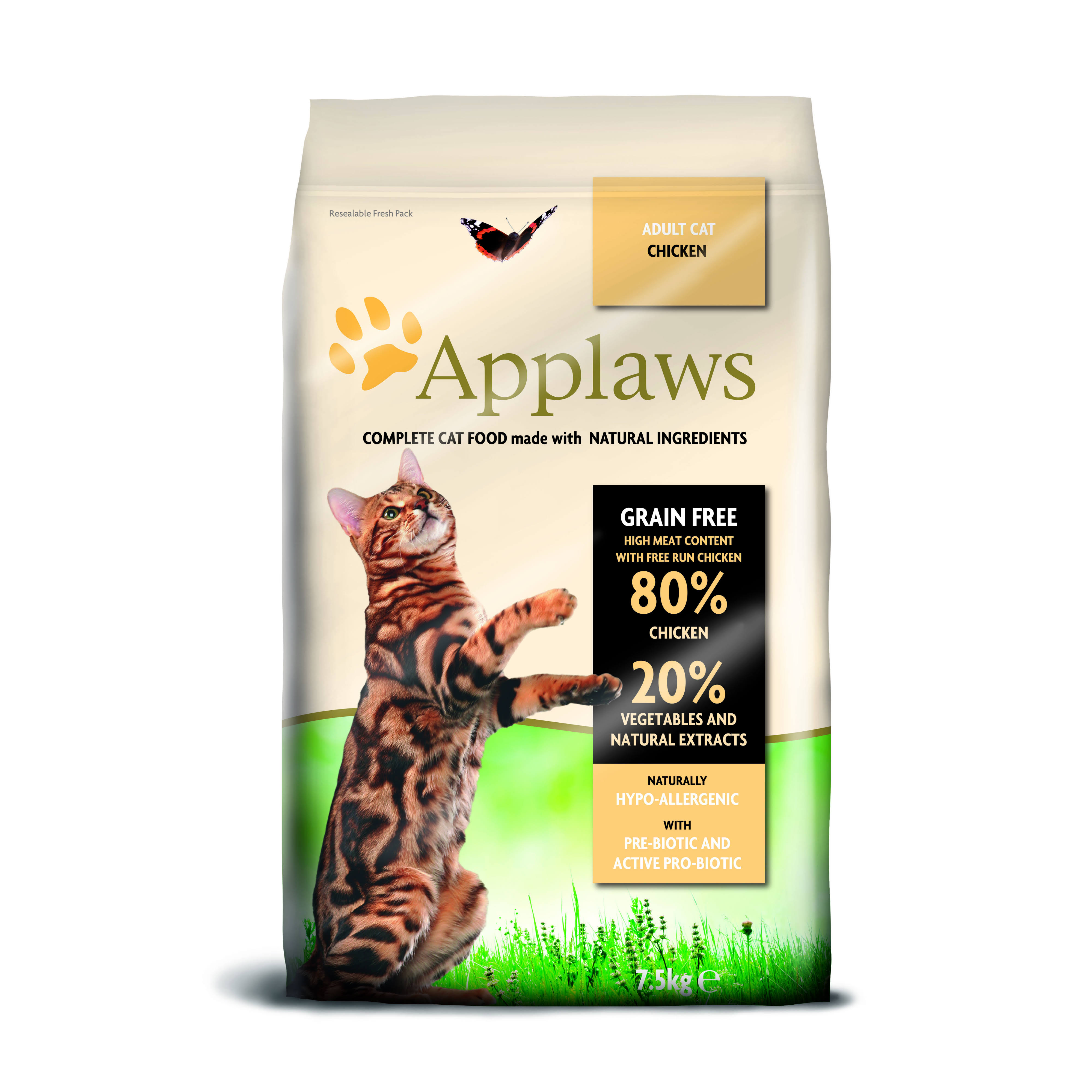 Applaws Natural Complete Adult Cat Food - Chicken, 400g
