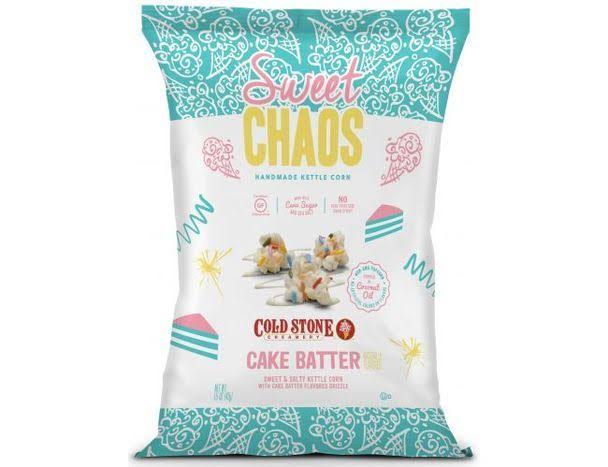 Sweet Chaos Sweet & Salty Kettle Corn with Cake Batter Flavored Drizzle