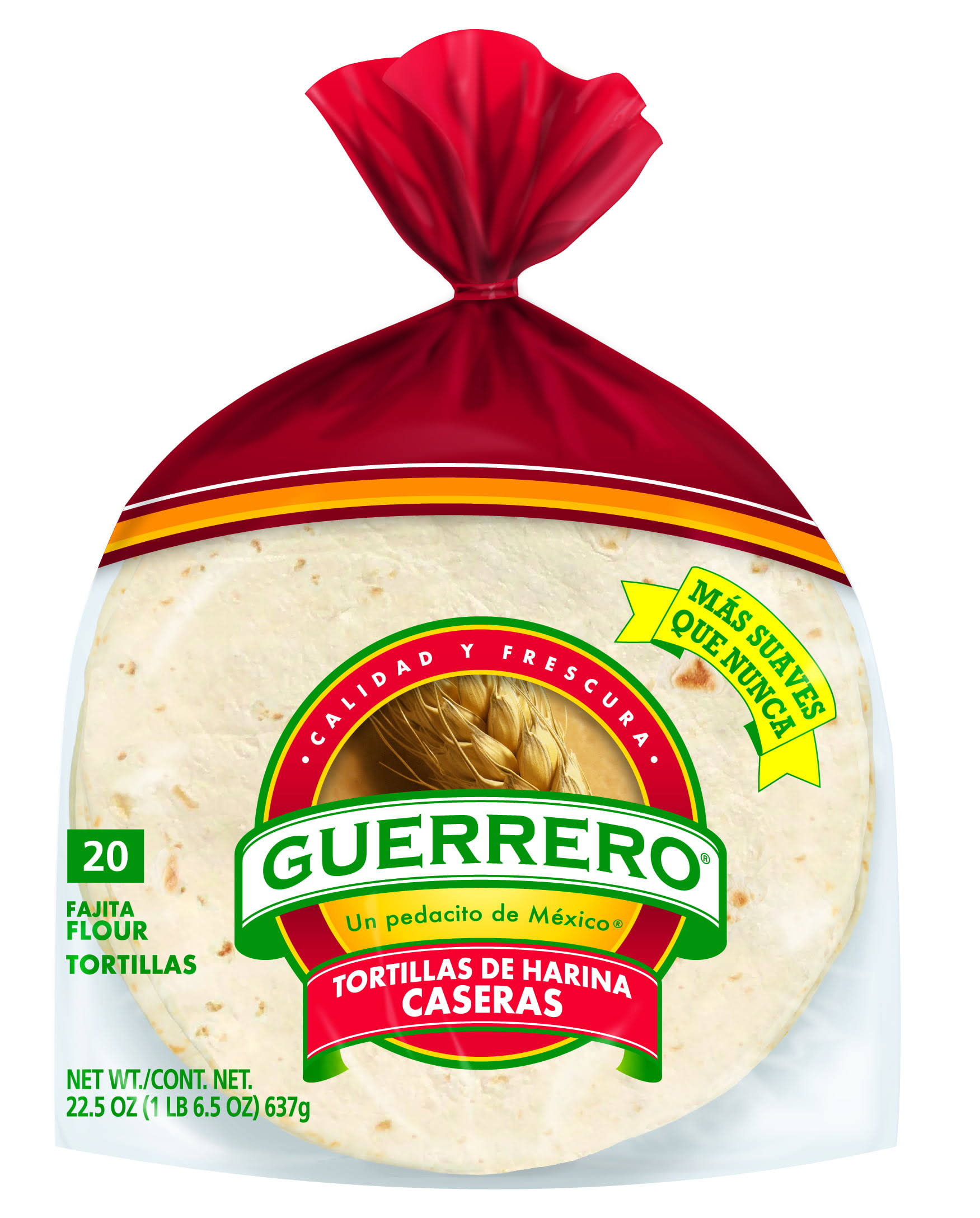 Guerrero Flour Caseras Tortillas - 20ct