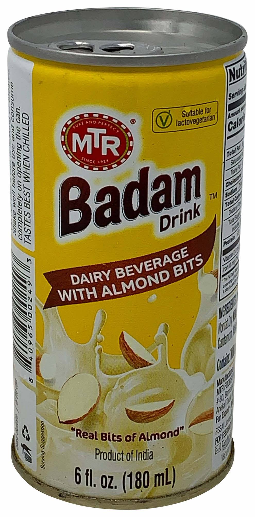 Mtr Badam Drink 180 ml