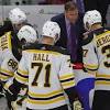 For Bruins, little suspense on the ice, but there will be plenty off it