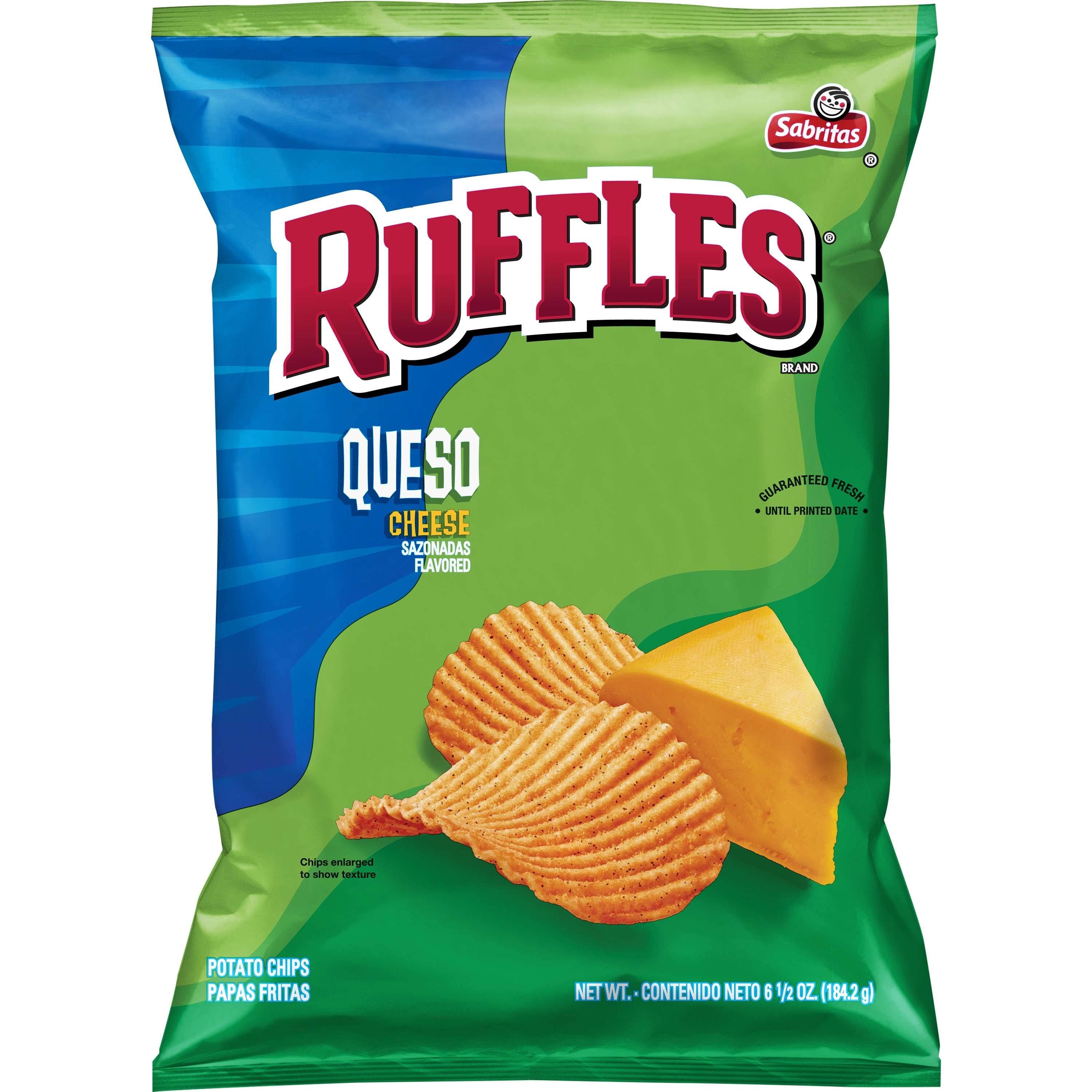 Ruffles Sabritas Queso Cheese Potato Chips - 6.5oz