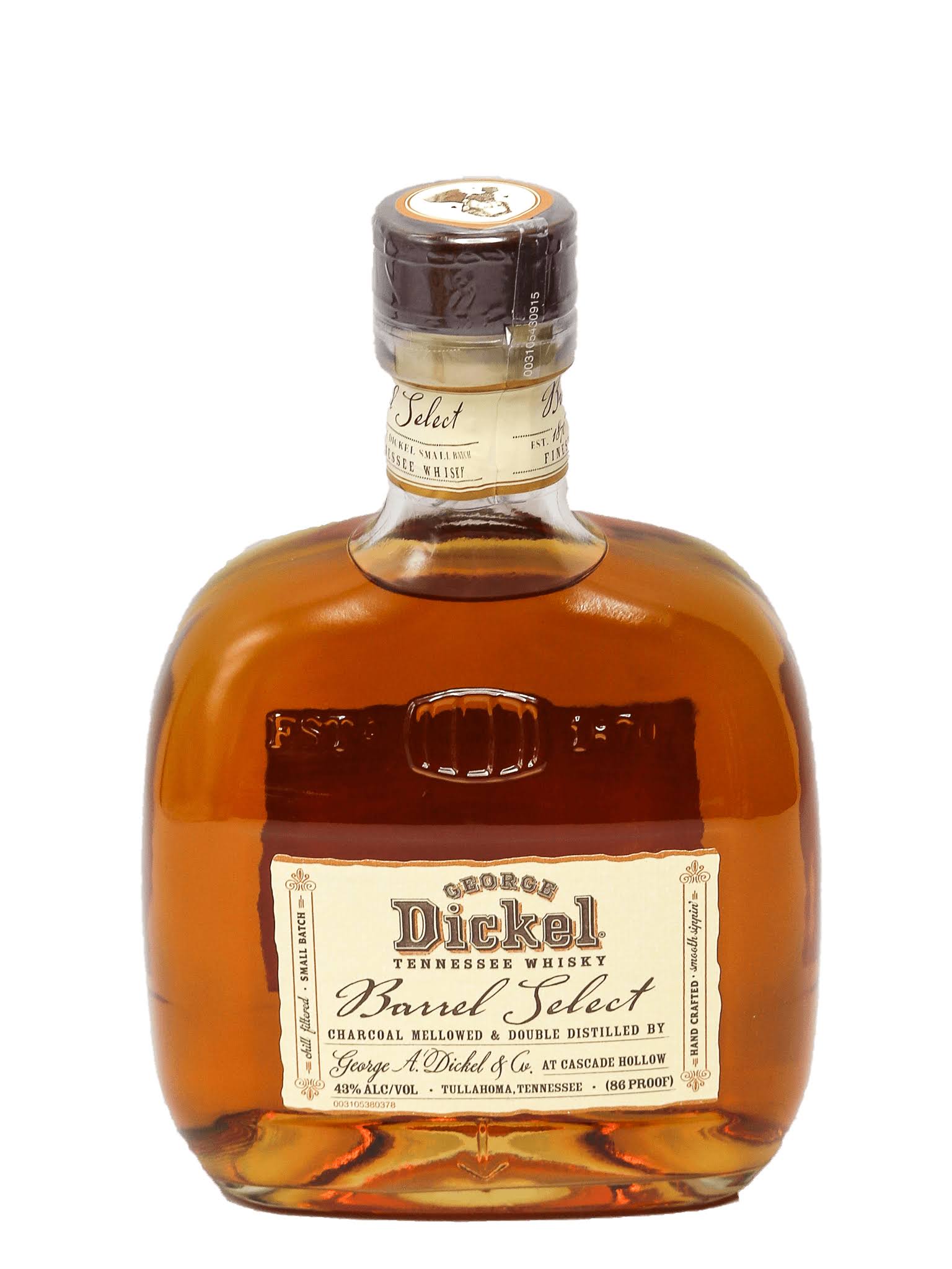 George Dickel Tennessee Whisky Barrel Select 750ml