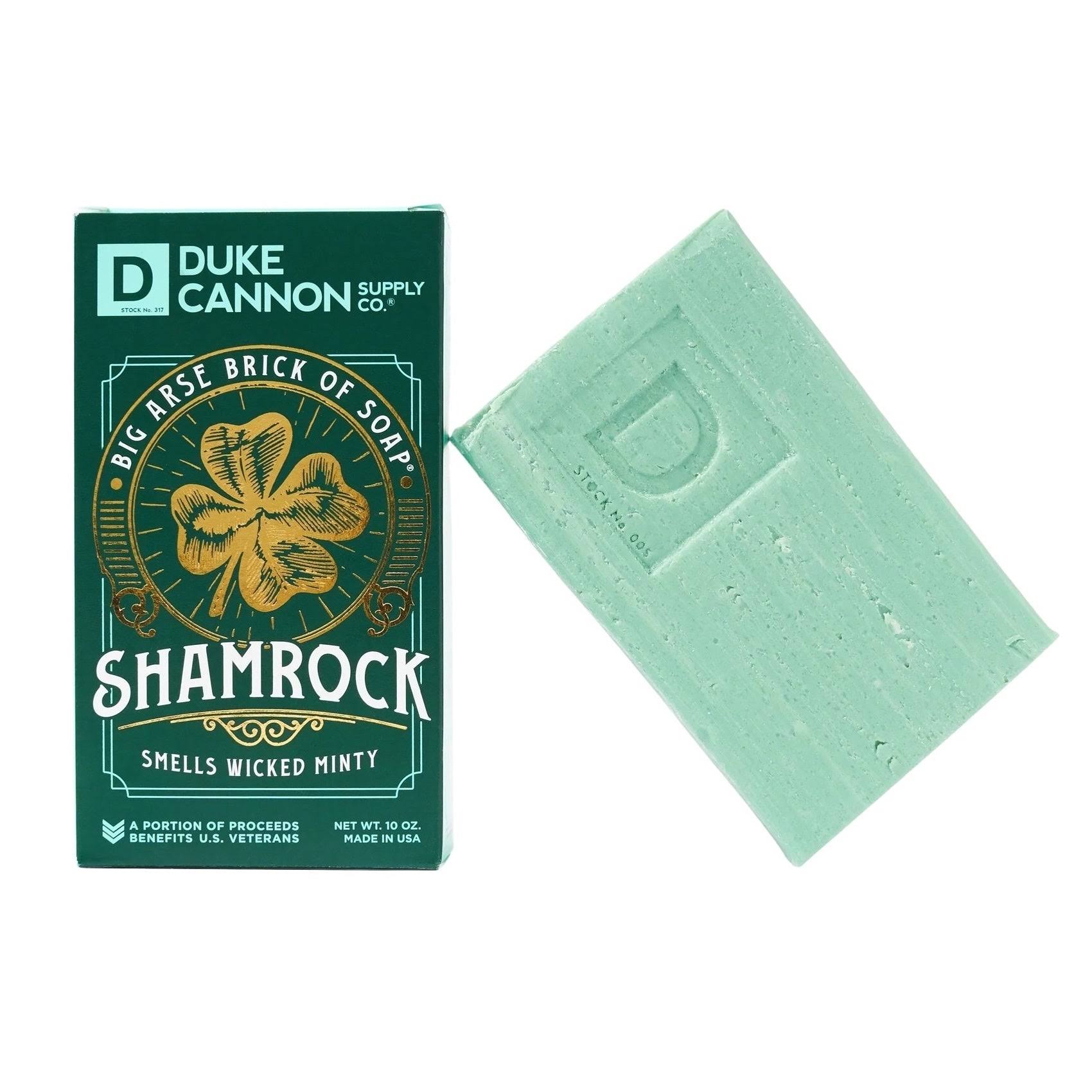 Duke Cannon Big Arse Brick of Soap Shamrock