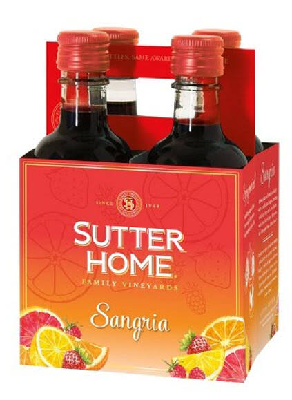Sutter Home Sangria Wine - 4pk, 187ml