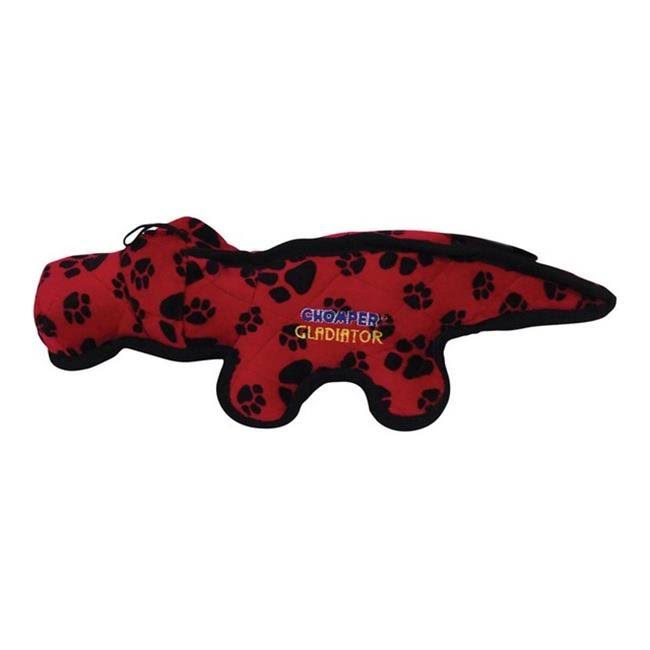 Chompers Gladiator Tuff Alligator Dog Toy