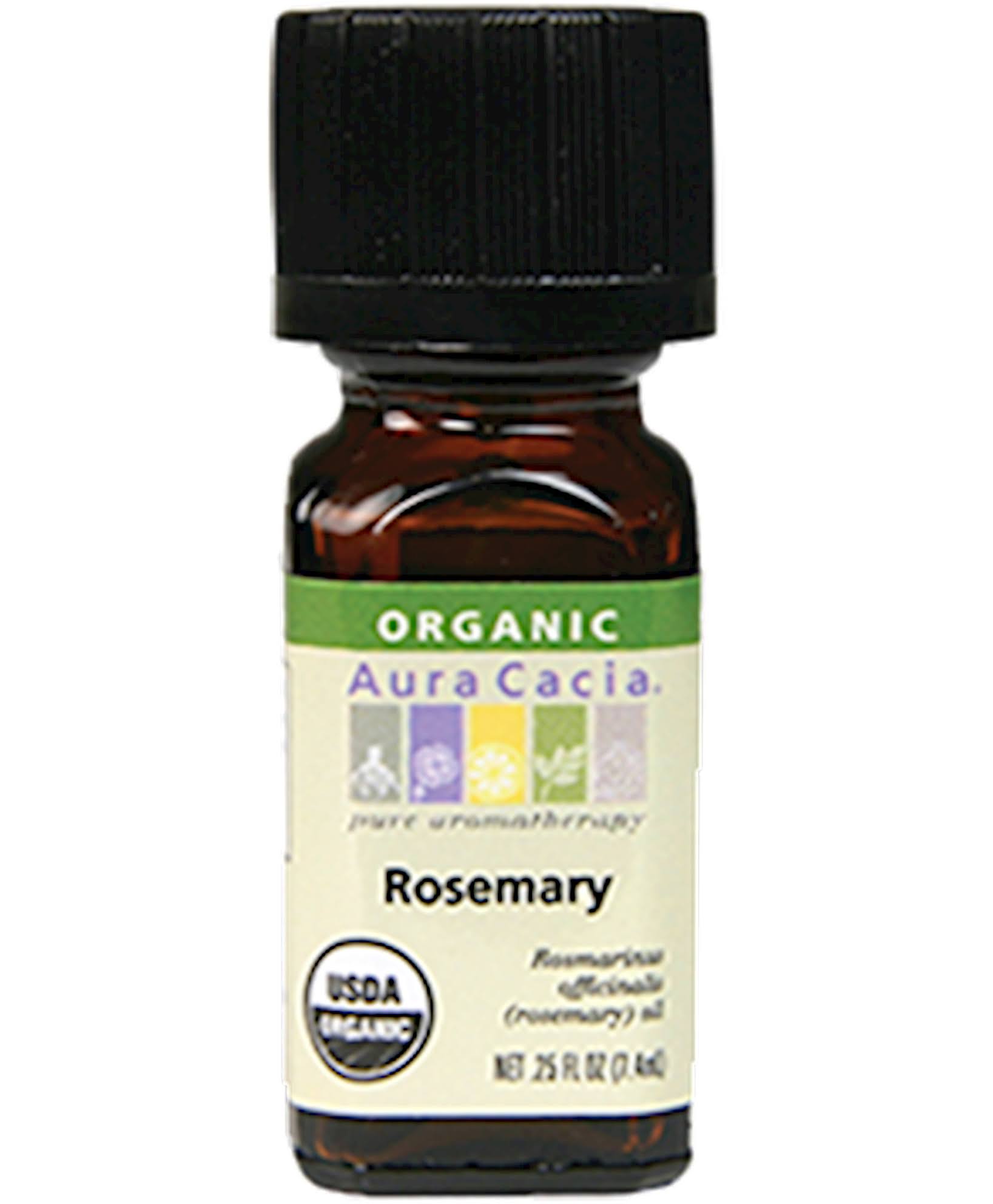 Aura Cacia Essential Oil - Organic Rosemary, 0.25oz