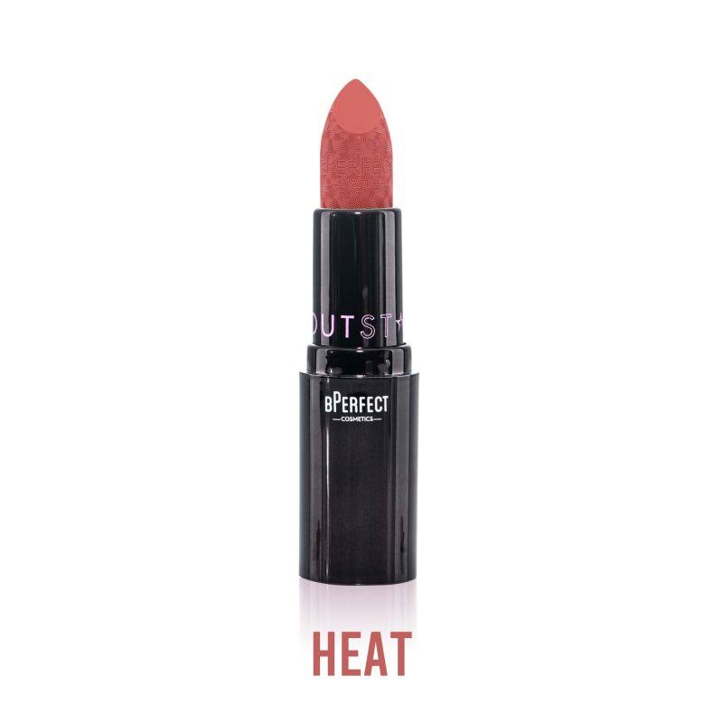 bPerfect Cosmetics Poutstar Satin Lipstick | Heat 3.5 G