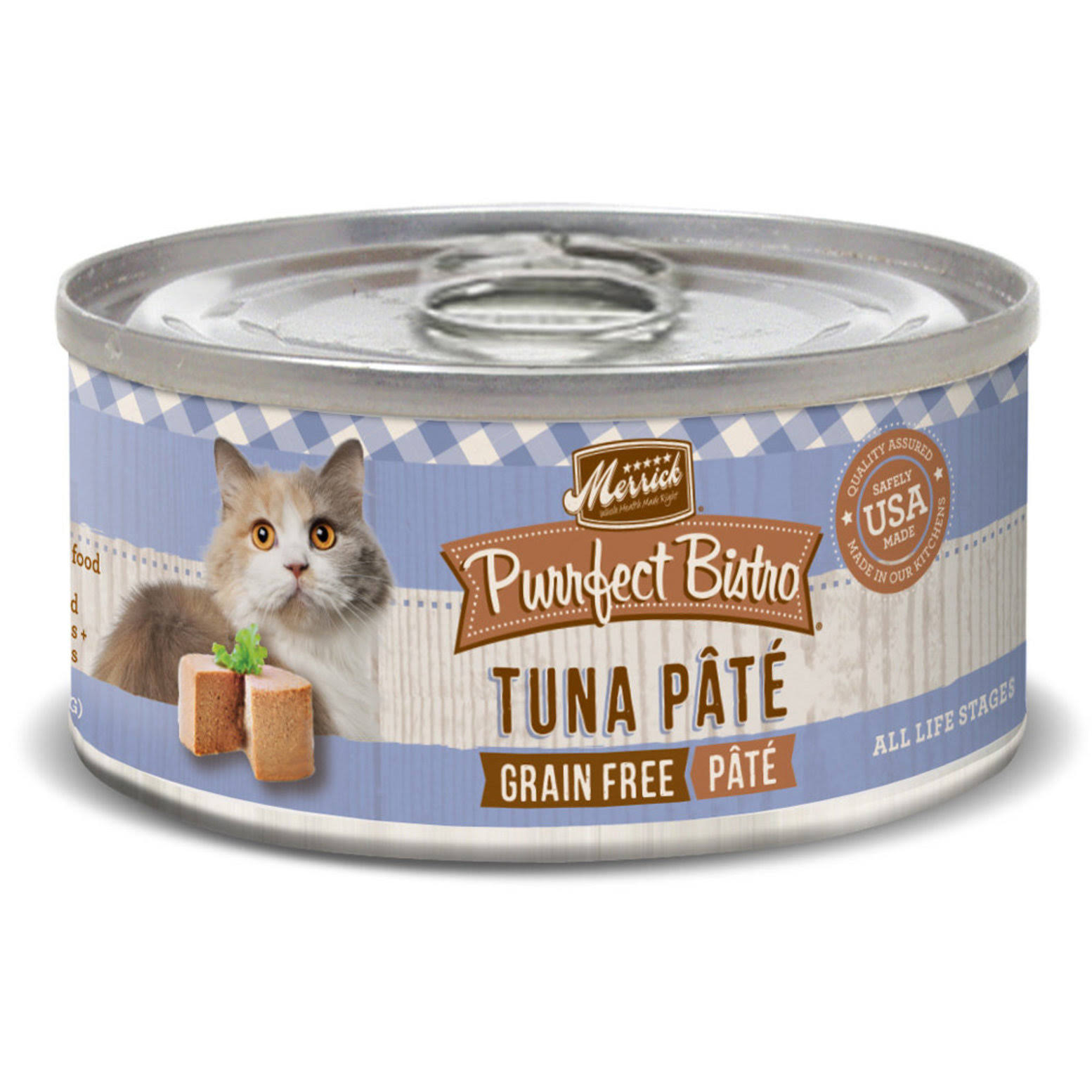 Merrick Purrfect Bistro Cat Food - Tuna Pate, 156g