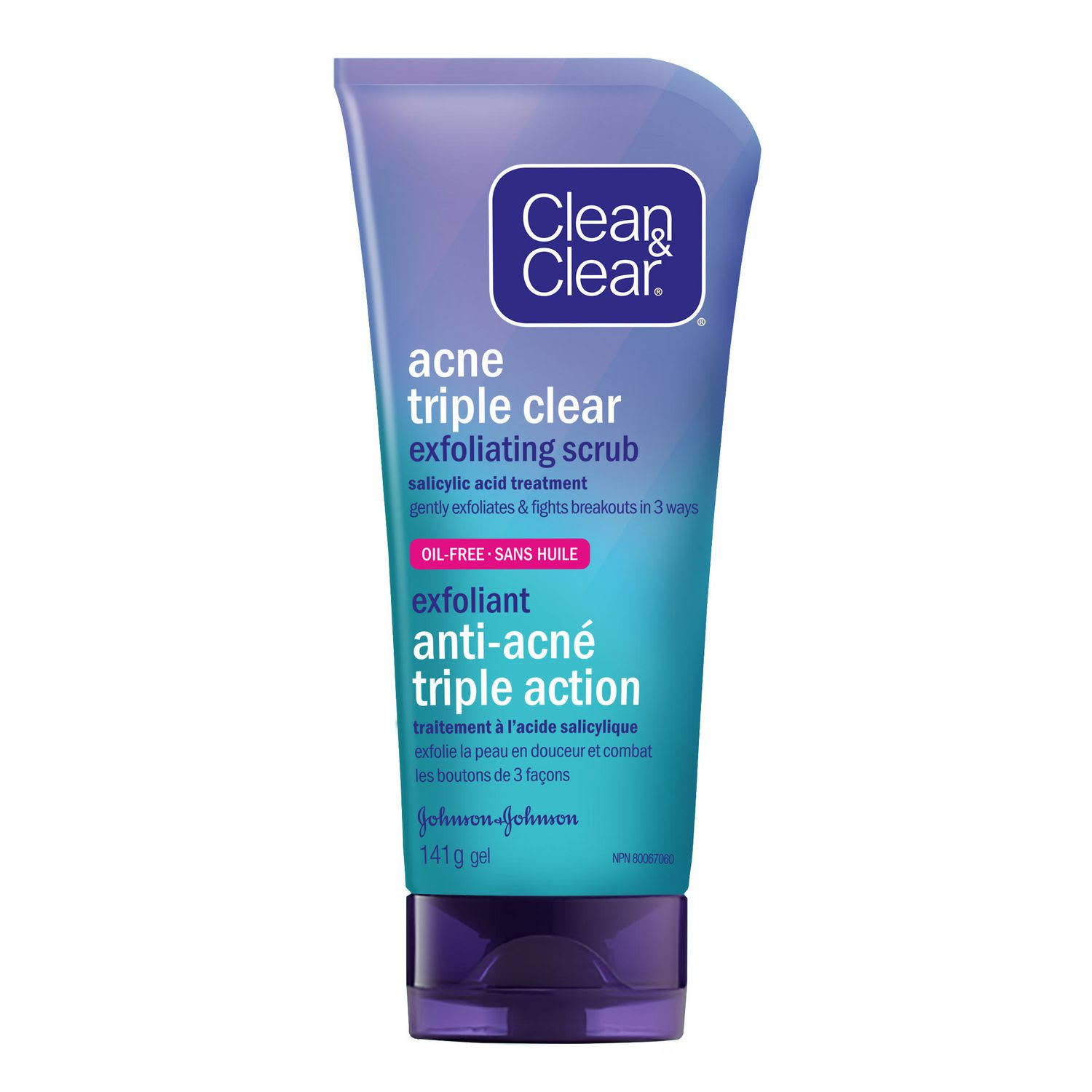 Clean & Clear Acne Triple Clear Exfoliating Scrub 141.0 G