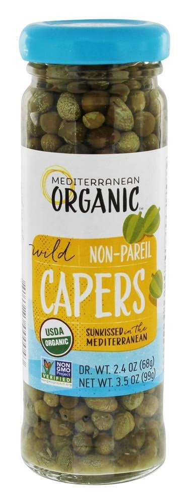 Mediterranean Organic Wild Capers - 99g