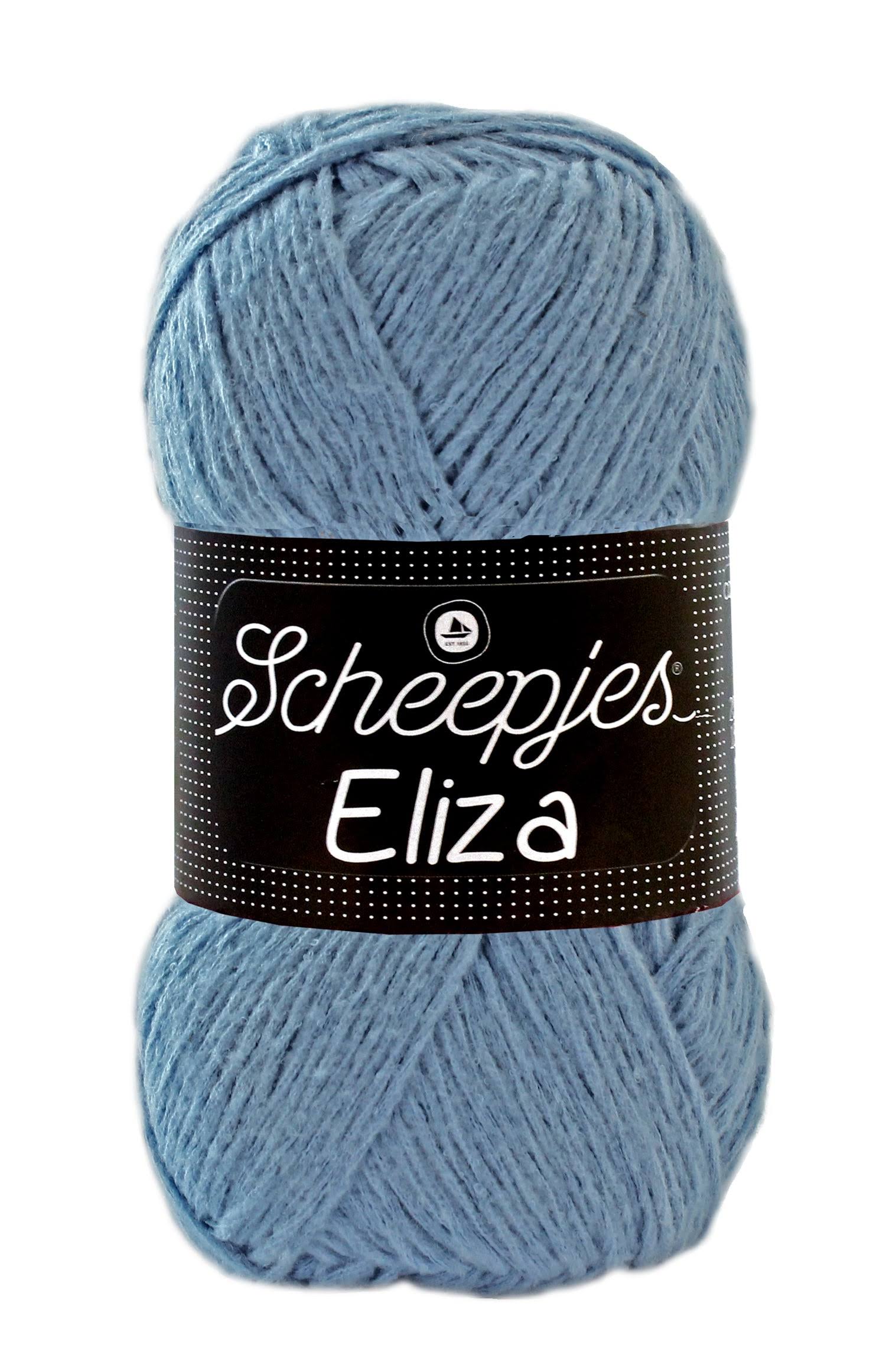Scheepjes Eliza DK Weight Blue Yarn 100g - 216 Cornflower