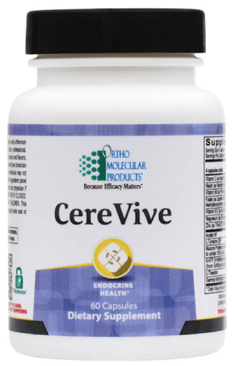 Ortho Molecular Products - CereVive, 60 Capsules