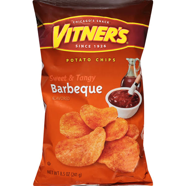 Vitner's Sweet & Tangy Potato Chips - Barbeque, 241g