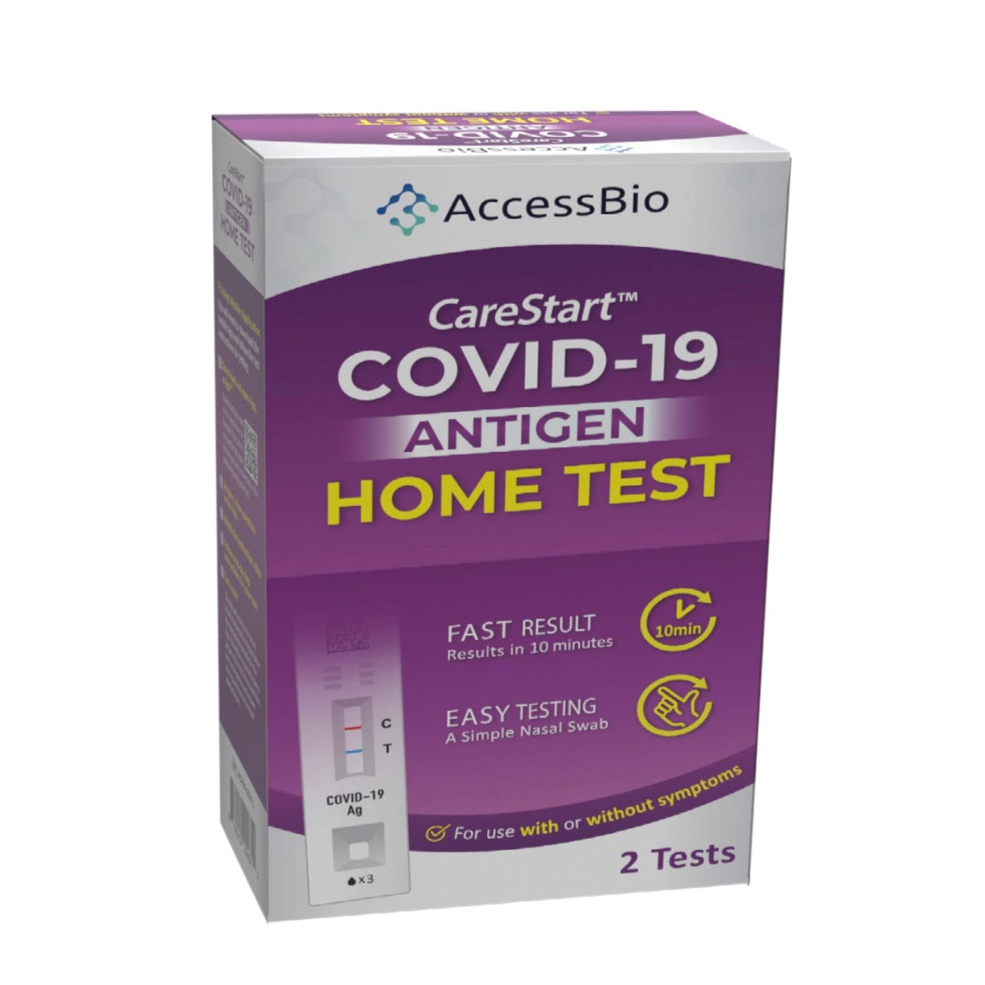 CareStart Covid-19 Antigen Home Test - 2 Tests