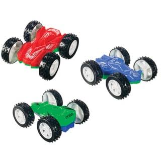 Toysmith 1403 Double Sided Flip Car Assorted Colors