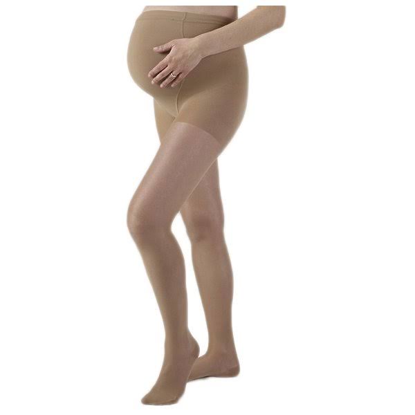 Mediven Sheer & Soft Maternity Pantyhose, II, Natural, 20-30 mmHg