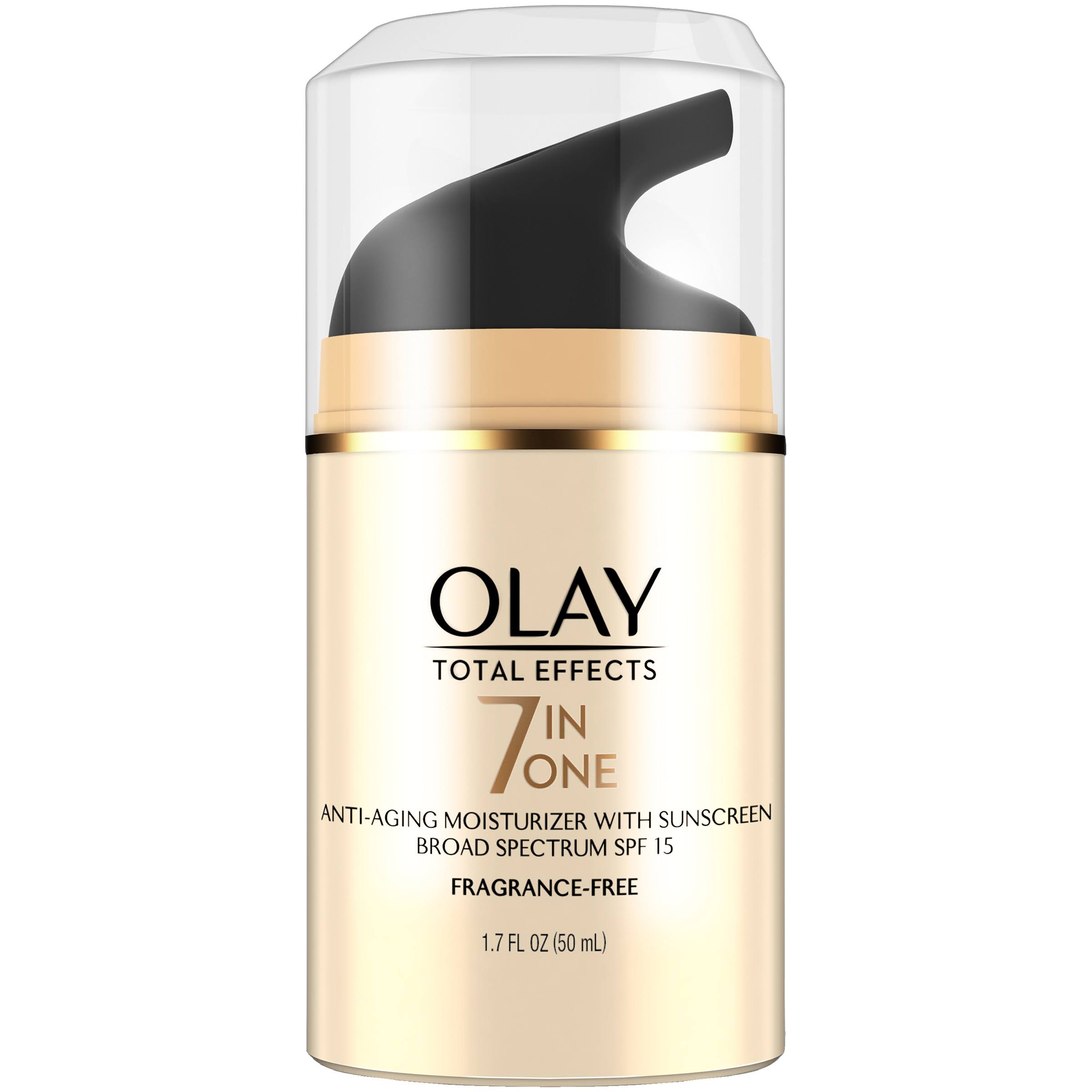 Olay Total Effects Fragrance Anti Aging Moisturizer - with Sunscreen, Spf 15, 1.7oz