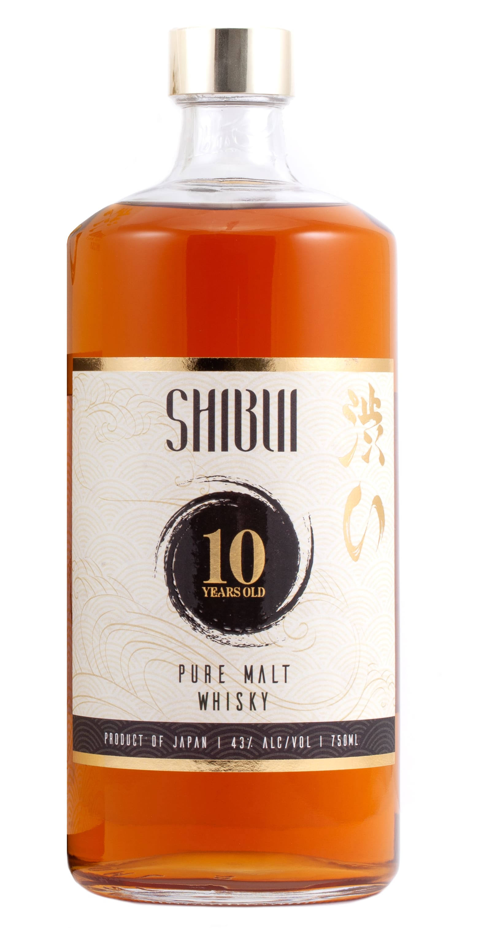 Shibui 10 Year Old Pure Malt Whisky 750ml Bottle