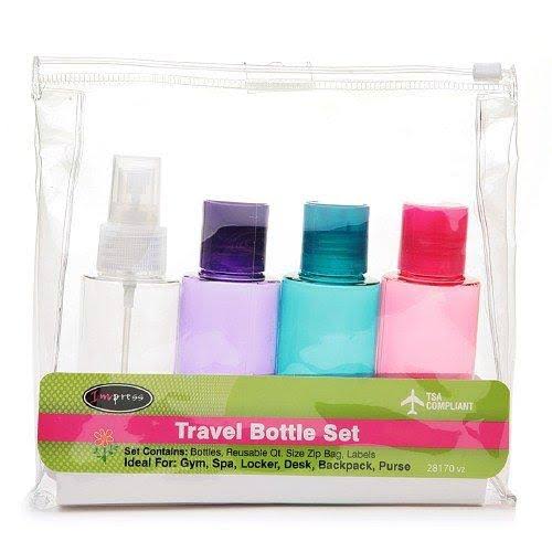 Handy Solutions Travel Bottle Set - 4 Pieces