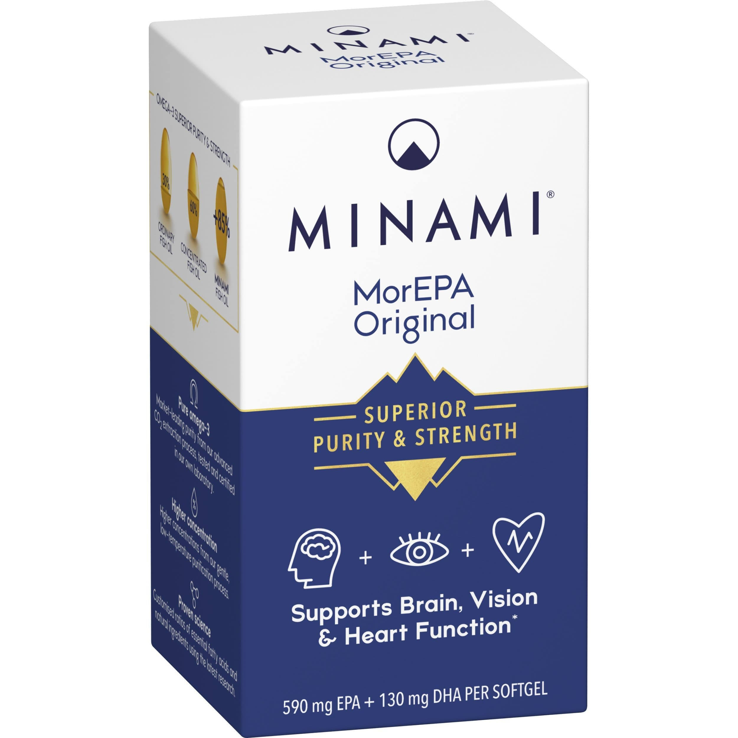 Minami Nutrition, MorEPA Original, 30 Capsules