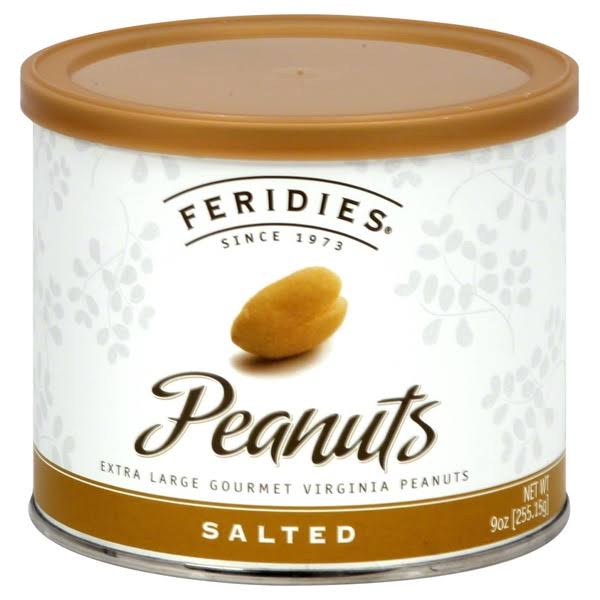 Feridies Super Extra Large Virginia Peanuts - Salted, 9oz