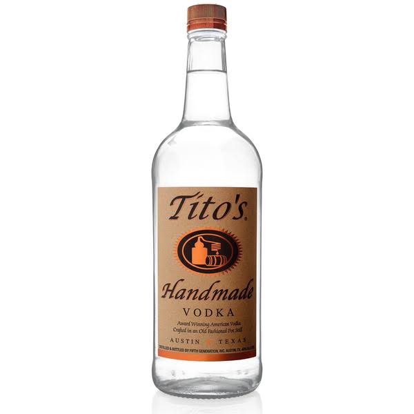 Tito's 40% Handmade Vodka - 1 L
